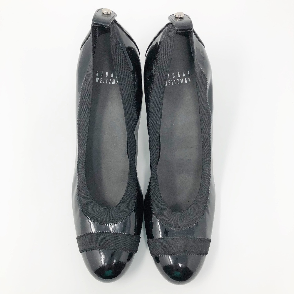 Stuart Weitzman Esily Elastic Trim Pumps Size 8 - image 2